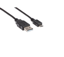 LINK2GO USB 2.0 Cable, A - Micro-B male/male, 2.0m, US2313KBB