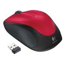 LOGITECH M235 Wireless Mouse red, 910-002496
