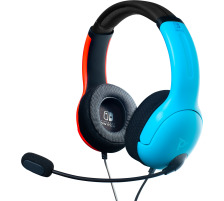 PDP LVL40 Wired Headset-Blue/Red for Nintendo Switch, 500162EUB