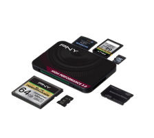PNY Flash Card Reader High Perf. HIGPER-BX USB 3.0, FLASHREAD-