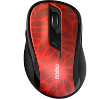 RAPOO M500 Office Silent Mouse red Wireless, Multimode, 18589
