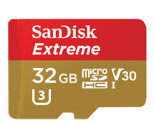 SANDISK Extreme microSDHC 32GB SDSQXAF-032G-GN6MA 100MBs,