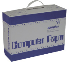 SIMPLEX Computer paper A4 blanc/orange 1000 pcs., 38003