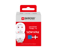 SKROSS Country Adapter Europe to Denmark, 1.500232E