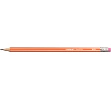 STABILO Bleistift 160 mit Gummi HB orange, 2160/03HB