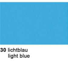 10 X URSUS Plakatkarton 68x96cm 380g, blau, 1001530