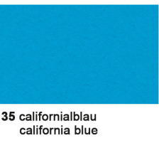10 X URSUS Plakatkarton 68x96cm 380g, blau, 1001535