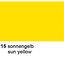 10 X URSUS Plakatkarton 48x68cm 380g, gelb, 1002515