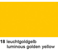 10 X URSUS Plakatkarton 48x68cm 380g, gelb, 1002518