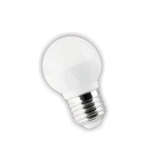 Lampe LED E27, 3 watt (correspond  env. 25 watt), blanc chaud