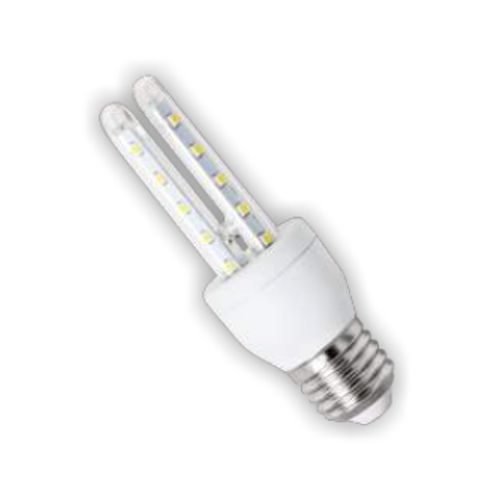 LED-Leuchte mit E27 Sockel, 9 Watt (entspricht ca. 80 Watt), kaltweiss
