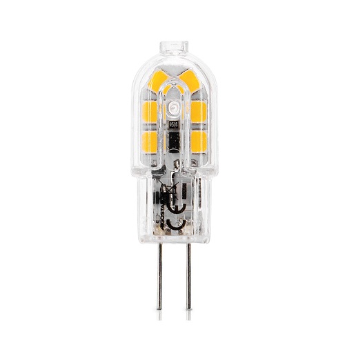 Lampe LED G4, 1.3 watt (correspond  env. 13 watt), blanc chaud