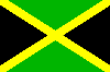 Jamaika Fahne 90 x 150 cm. mit Oesen