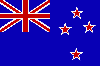 Neuseeland Fahne 90 x 150 cm. mit Oesen