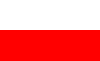 Polen Fahne 90 x 150 cm. mit Oesen