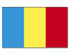 Rumnien Fahne 90 x 150 cm. mit Oesen