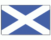Schottland Fahne 90 x 150 cm. mit Oesen