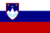 Slowenien Fahne 90 x 150 cm. mit Oesen