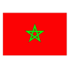 Fahne Marokko 90 x 150 cm. mit Oesen