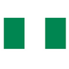 Fahne Nigeria 90 x 150 cm. mit Oesen