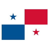 Fahne Panama 90 x 150 cm. mit Oesen