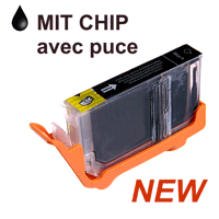 Tintenpatrone photoblack, 9 ml. NEW ! MIT Chip.