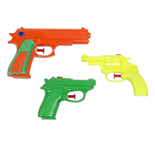 Set de pistolets  eau, 1x 11, 13 et 16,5 cm