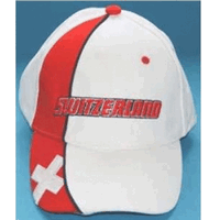 Baseballcap Schweiz, stufenlos einstellbar