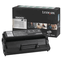 Original Lexmark Toner Cartridge schwarz, 6000 Seiten