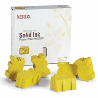 Color Stixr original Xerox jaune, 6 pices