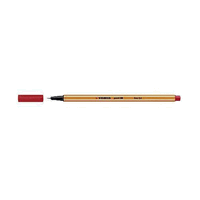 Stylo fibre Stabilo point 88 rouge, 0.4mm, 1 pice