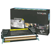 Original Lexmark Toner Cartridge yellow, 6000 Seiten