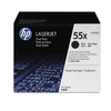 Pack a deux toner original HP CE255XD noire, 2x 12000 pages