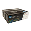 Original HP Toner Rainbow-Kit 305A, CMY, 3x 2600 Seiten
