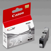 Original Canon CLI-521BK Tintenpatrone Black, 9 ml.