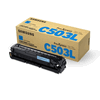 Original Samsung CLT-C503L Toner Cartridge cyan, 5000 Seiten