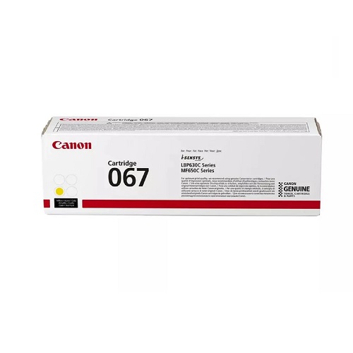 Canon 5099C002 originale Tonerkassette CRG 067 yellow, 1250 Seiten