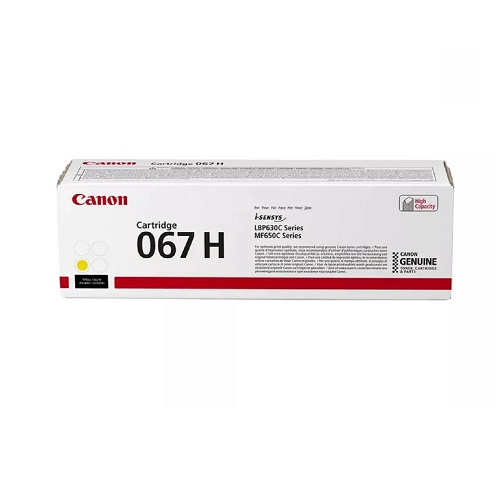 Canon 5103C002 originale Tonerkassette CRG 067H yellow, 2350 Seiten