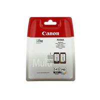 Original Canon Multipack PG-545 und CL-546 Tintenpatrone Black + Color, 8+9 ml