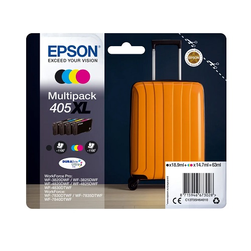 Epson T05H640 originales Tintenmultipack Nr. 405XL BCMY