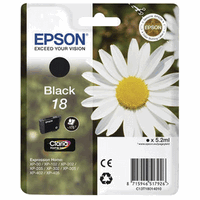 Original Epson Tintenpatrone black, 5.2 ml, 175 Seiten