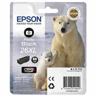 Original Epson Tintenpatrone XL photo- black, 8.7 ml, 400 Seiten