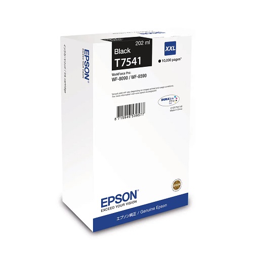 Epson C13T754140 cartouche d`encre originale noire, 202ml, 10000 pages