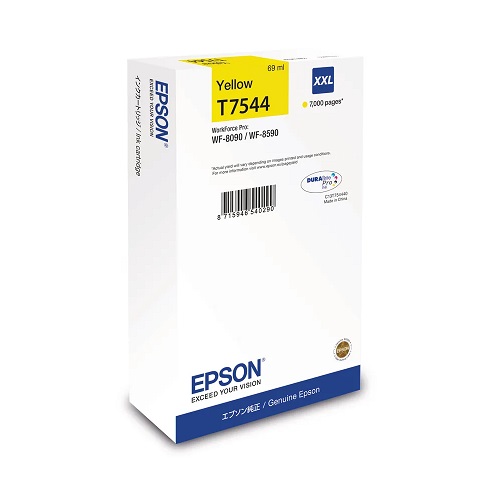 Epson C13T754440 cartouche d`encre originale jaune, 69ml, 7000 pages