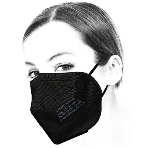 FFP2 Masken schwarz, EN149, zertifizierte Qualittsware, 50 Stck