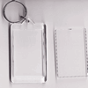 Cadre photo miniature porte-cls en plexi, ca. 3.5x5cm