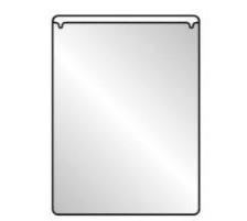 3L Pochette PP A4 transparent,autocoll. 10 pcs., 10090