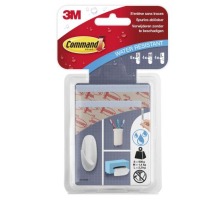 3M Command Strips wasserfest ass. 16 Stck, W17200