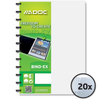 ADOC Livre prsentation A4 transparent, 5822.11