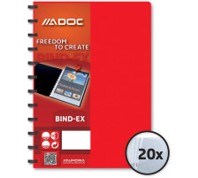 ADOC Livre prsentation A4 rouge, 5822.6